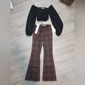 Blush Blush Crop Top With Tinseltown Pants